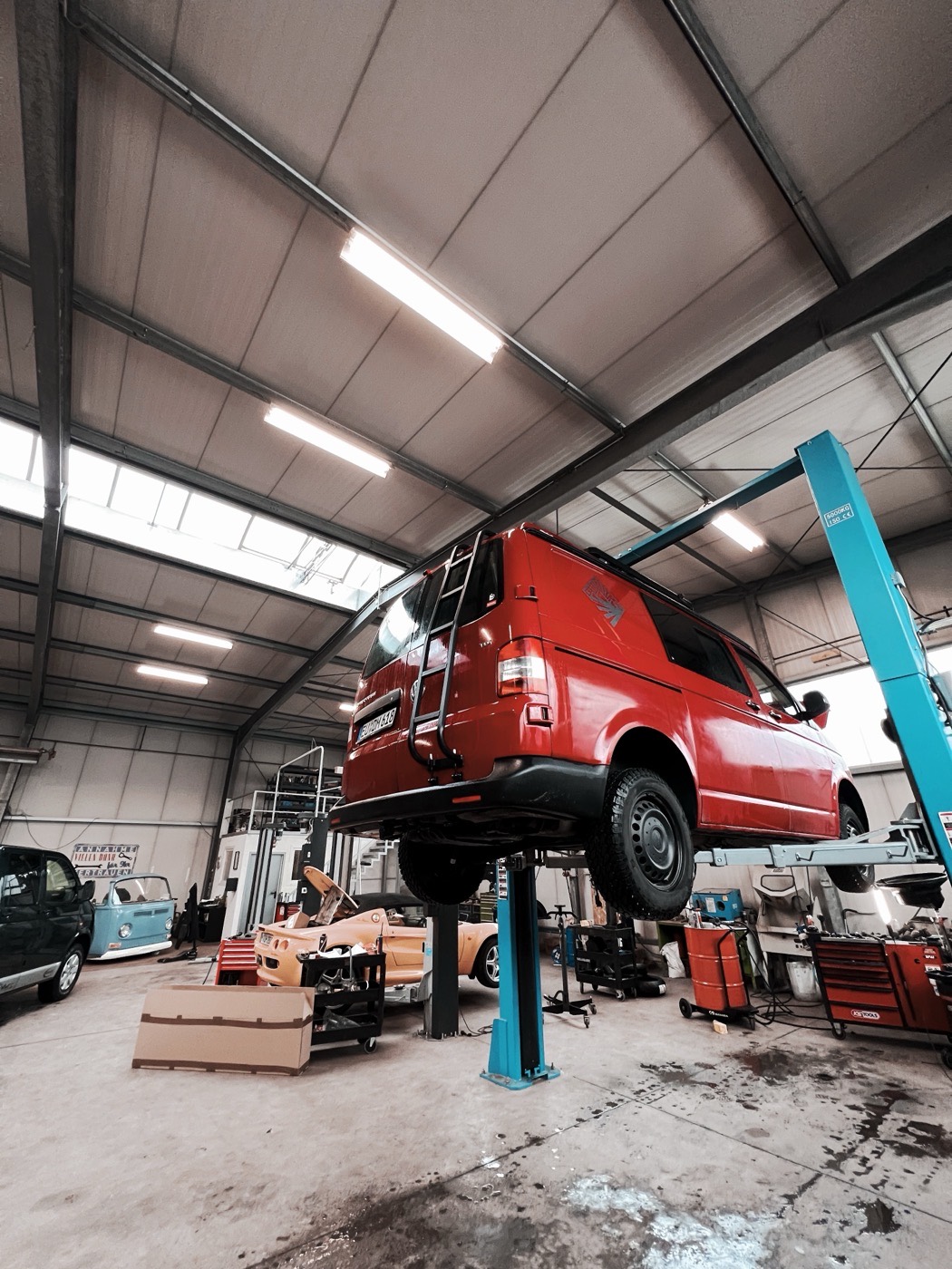 Ölwechsel am VW T5
