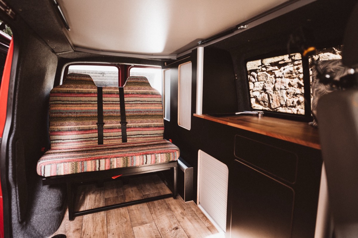 VW T5 Innenraum komplett ausgebaut
