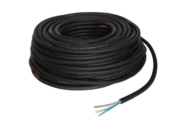 Gummischlauchleitung H07RN-F 3G 2,5mm²