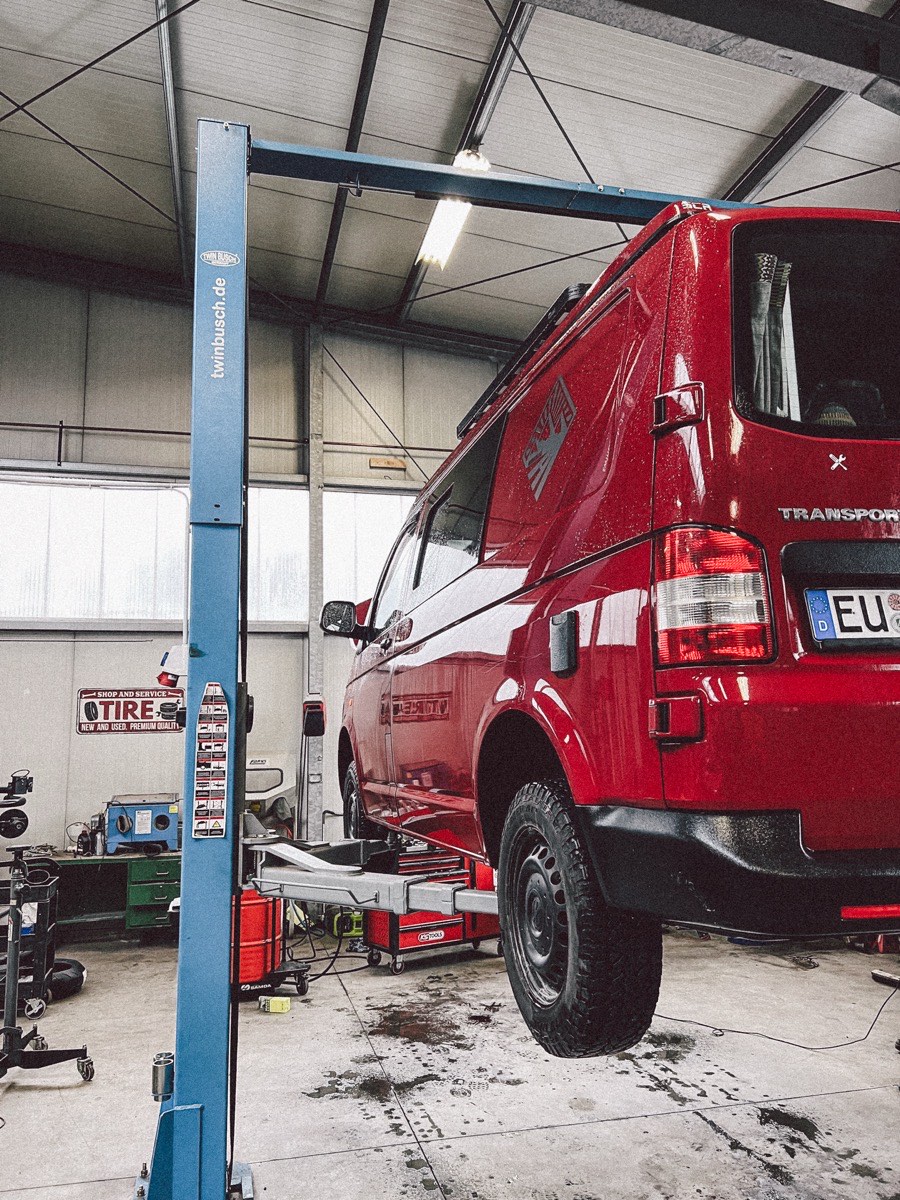 Neues Getriebe für den VW T5