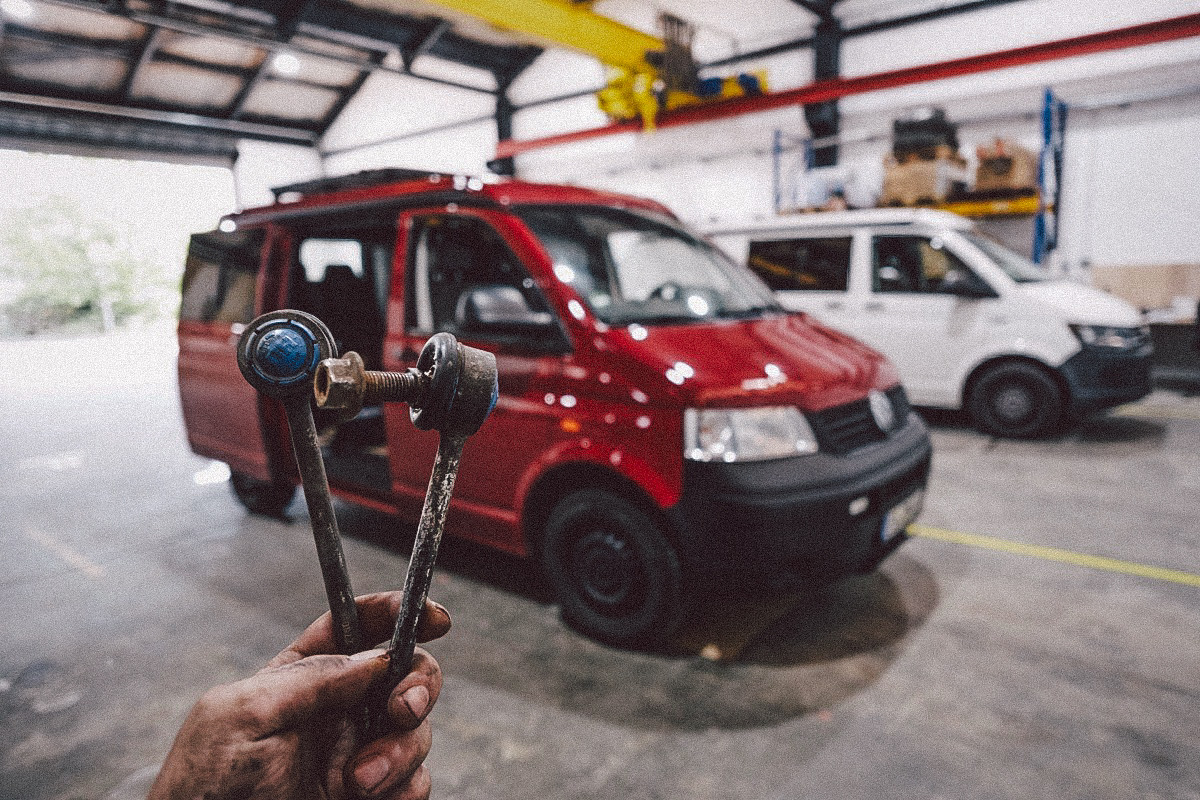 Koppelstange am VW T5
