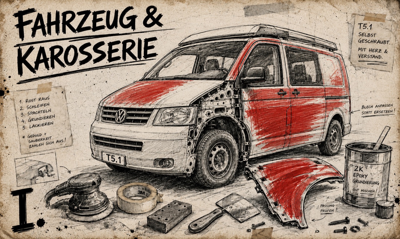 Fahrzeug & Karosserie — VW T5 Ausbau