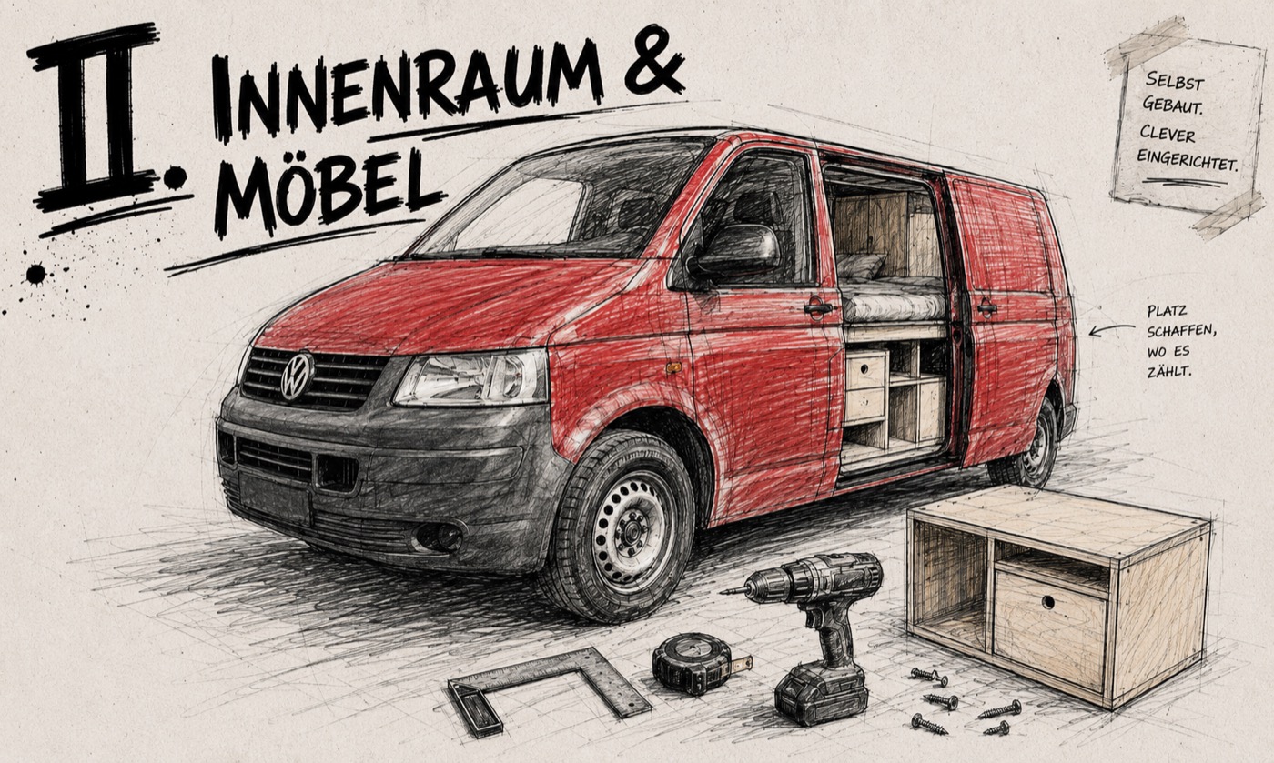 Innenraum & Möbel — VW T5 Ausbau