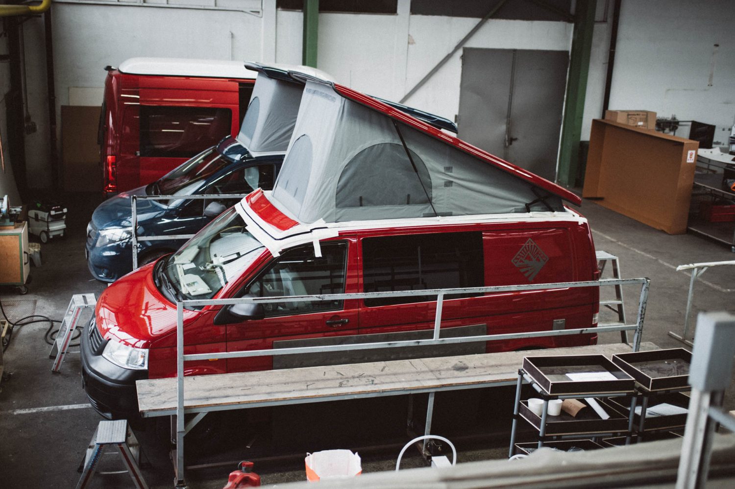 Einbau SCA Aufstelldach 
www.eins-draufkriegen.de